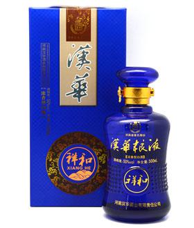 汉华 祥和 白酒 浓香型 500ml 礼盒装