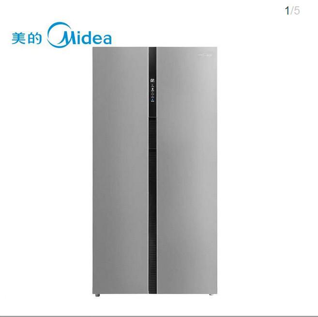 midea/美的 bcd-536wkm双门 对开门电冰箱 风冷无霜