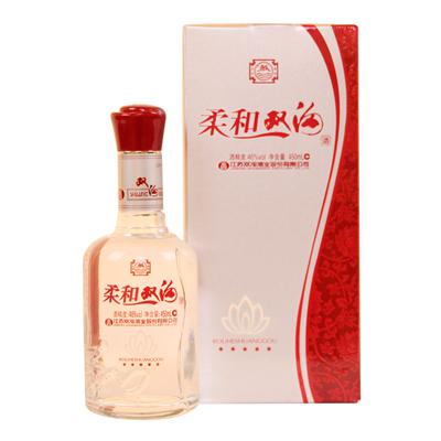 双沟 柔和双沟 浓香型白酒 五星 450ml*6