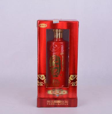 河南平顶山鲁山 特产 鲁阳公 尧山泉酒(贺) 浓香型 白酒 45%vol 500ml