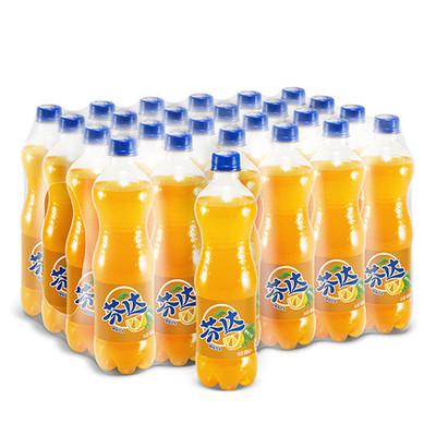 芬达橙味汽水碳酸饮料500ml*24瓶整箱