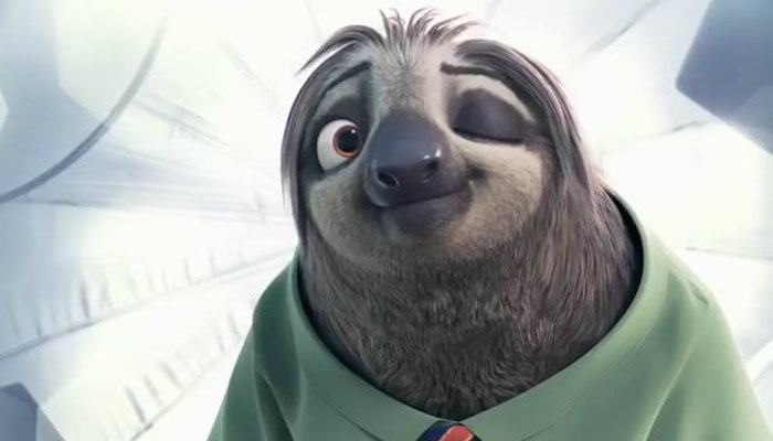 疯狂动物城树懒片段预告片 疯狂动物城树懒表情图片 永恒之塔官网