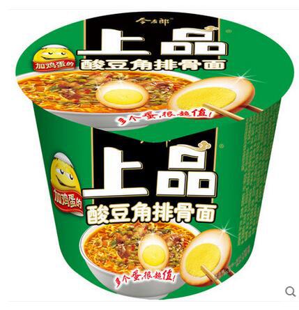 今麦郎 上品 酸豆角排骨面 146g