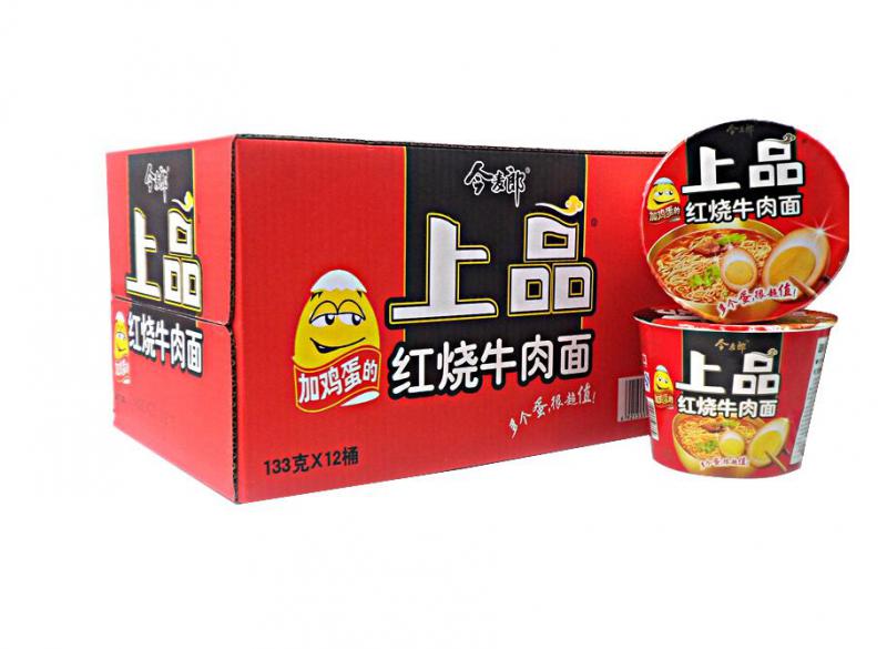 今麦郎 上品 红烧牛肉面 g*12