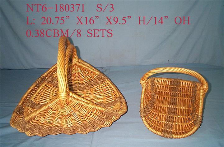 木条编 藤条编 框子 篮子 藤编nt6-180371