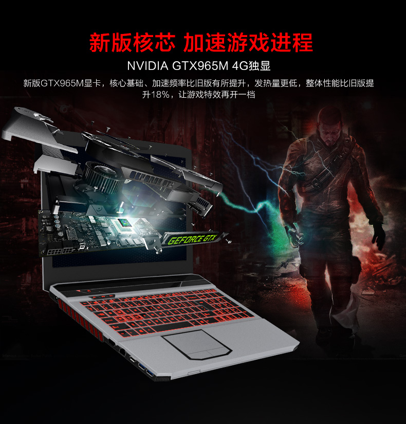 一般的游戏笔记本电脑(炫龙炎魔t1),酷睿i7/gtx965m/显存4g,内存8g