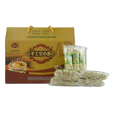 【长垣馆特产】高村 手工空心面 挂面 2.5kg 箱装