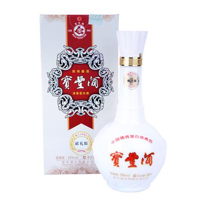 宝丰酒 献礼版宝丰会堂 清香型 39%vol 白酒 500ml 盒装