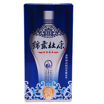 河南洛阳特产 杜康 绵柔四星 50度 浓香型 500ml 礼盒装