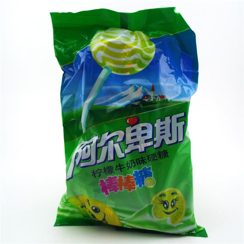 阿尔卑斯棒棒糖柠檬味 棒棒糖 200g 柠檬味