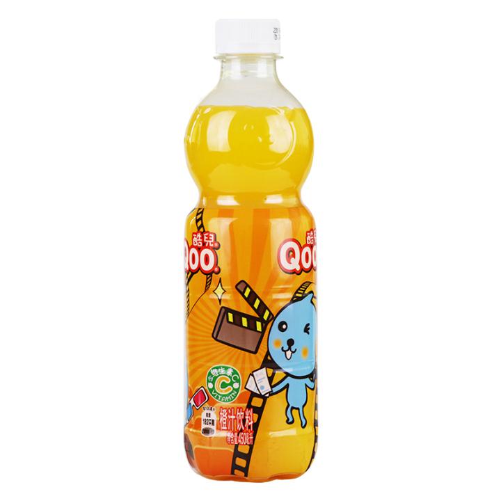 可口可乐    美汁源   酷儿  橙汁饮料450ml