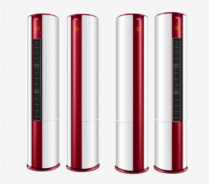 haier/海尔 kfr-72lw/08gae13ga定频3匹立式圆形柜机空调